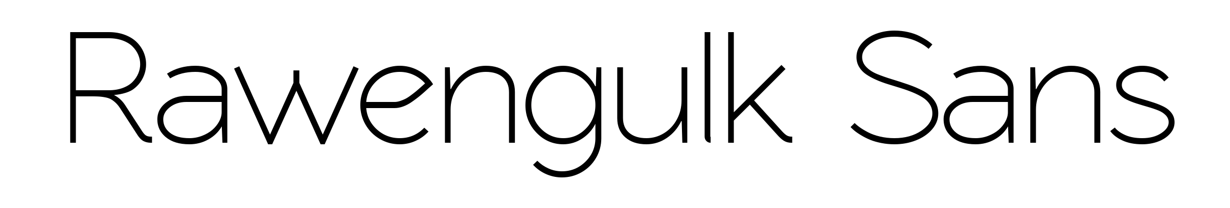 Rawengulk Sans